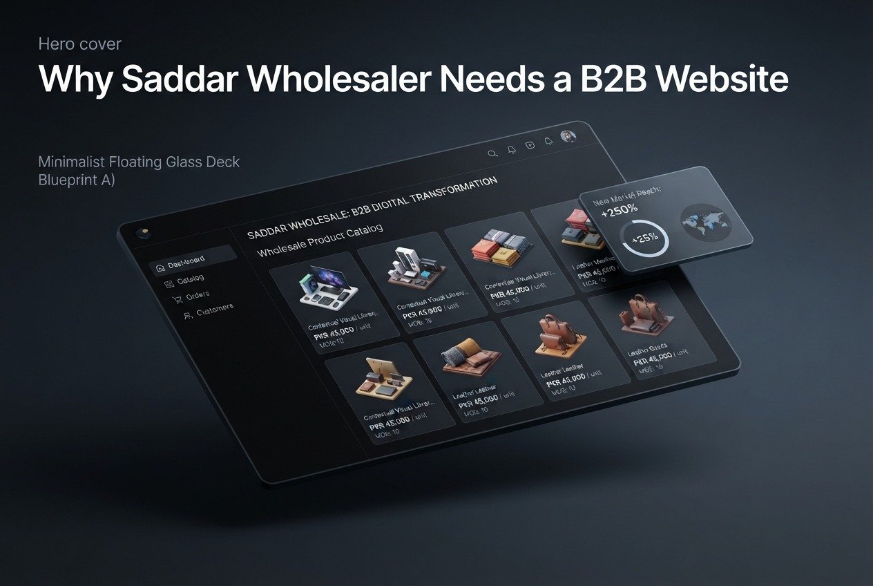 why every saddar based wholeseller needs B2B website