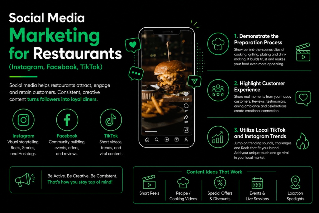 social media marketing for restuarant